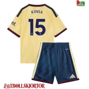 Arsenal Ezri Konsa #15 Tredje Kläder Barn 2026-27 Kortärmad (+ Korta byxor)